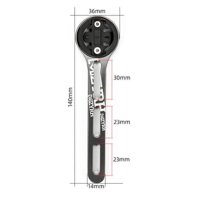 Cykel foran cykelcomputerbeslag til Garmin Edge/Giant/Bryton