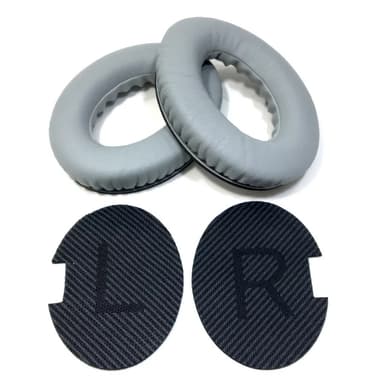 Ørepuder Bose QC35/25/15, AE2, AE 2i, AE 2w, SoundTrue, SoundLink Grå
