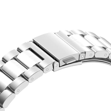 Urrem 22 mm Huawei Watch GT / Magic / TicWatch Pro rustfrit stål Sølv