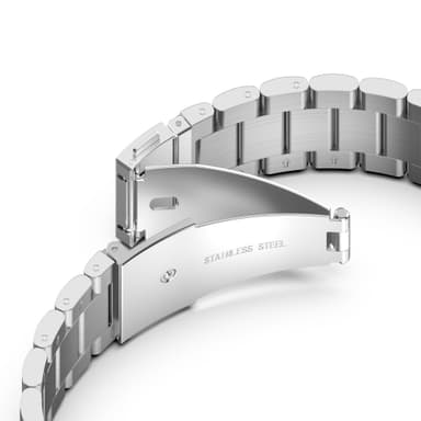 Urrem 22 mm Huawei Watch GT / Magic / TicWatch Pro rustfrit stål Sølv