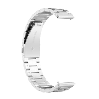 Urrem 22 mm Huawei Watch GT / Magic / TicWatch Pro rustfrit stål Sølv