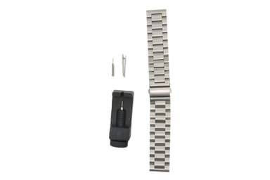 Urrem 22 mm Huawei Watch GT / Magic / TicWatch Pro rustfrit stål Sølv