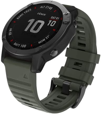 Garmin Fenix armbånd silikone hærgrøn