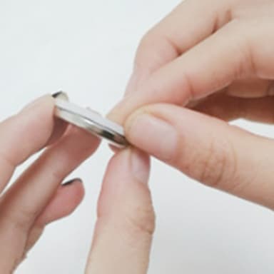 10-pak super stærke neodymmagneter med selvklæbende bagside Sølv 15 x 3mm