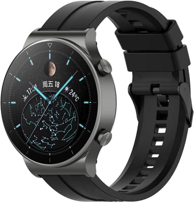 Huawei Watch GT2 Pro armbånd silikone Sort