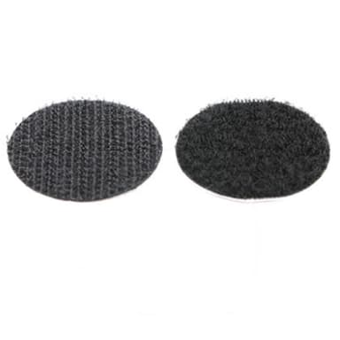 Rund selvklæbende velcro (1 cm) 500-pak