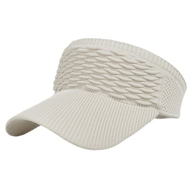 Langskygget baseballkasket solskærmshat Beige