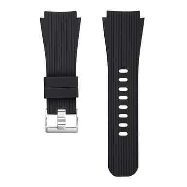 Armbånd Samsung Galaxy Watch 46 mm silikone sort L