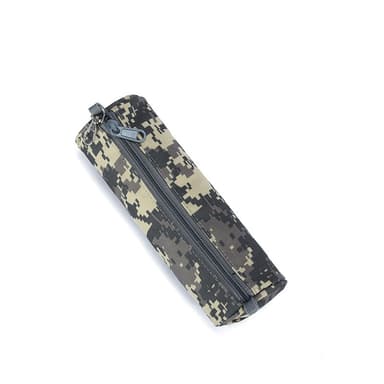 Stor kapacitet pen etui camouflage lynlås pose model 2