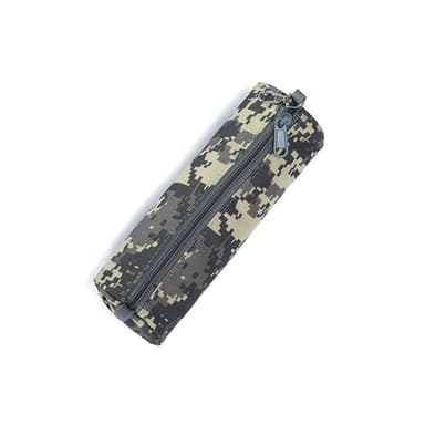 Stor kapacitet pen etui camouflage lynlås pose model 2