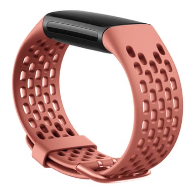 Fitbit Charge 5 armbånd sports silikone 3-pak turkis / koral / hvid