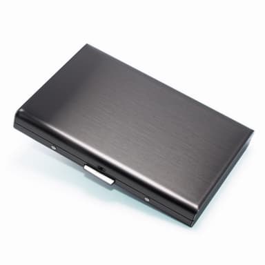 RFID-kortholder med 6 kortpladser Sort