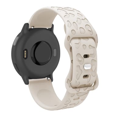 18 mm silikone urrem til Garmin Forerunner 265S, Fossil GEN6, Huawei honor Guld