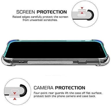 Mobiltelefon etui Gennemsigtig iPhone X/XS