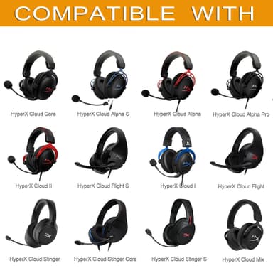 Ørepuder til Kingston HyperX Cloud Flight/Cloud Flight S