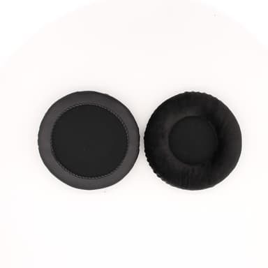 1 par universelle, runde flannel-øretelefonbetræk til ørepuder 9.5 cm