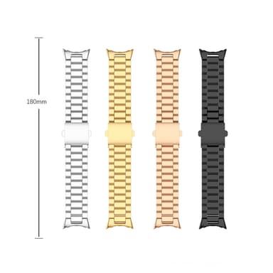 Urrem i rustfrit stål Sølv 2 cm Google pixel watch