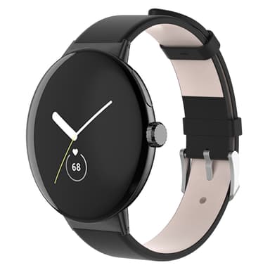 Urrem PU læder Sort Google Pixel Watch