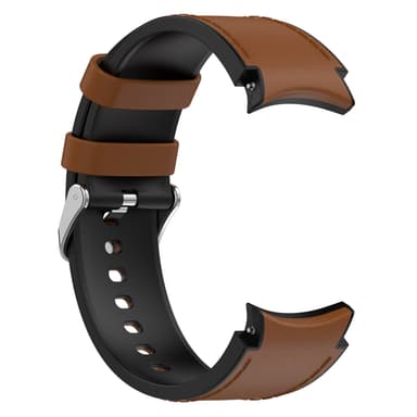 Silikone ensfarvet armbåndsurrem til Samsung Galaxy Watch Brun S
