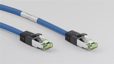 CAT 8.1 Patchkabel, S/FTP (PiMF), blå