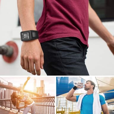 TomTom Adventurer/Golfer/Runner/Spark mm. armbånd silikone Sort