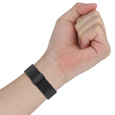 Samsung Watch Ultra 47 mm silikonebånd med magnetlås Sort