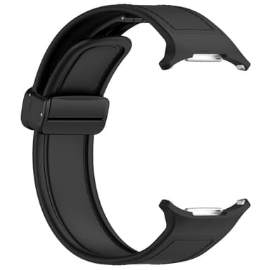 Samsung Watch Ultra 47 mm silikonebånd med magnetlås Sort