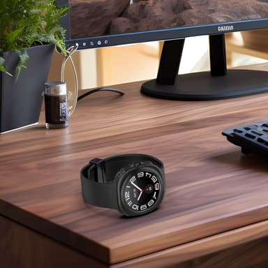 Samsung Watch Ultra 47 mm silikonebånd med magnetlås Sort