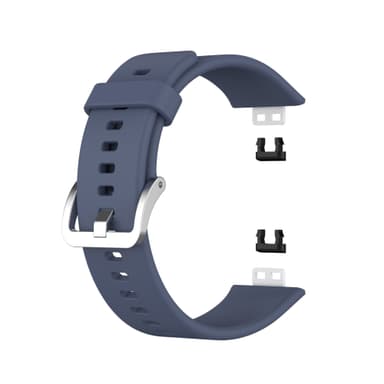 Silikone Watch Armbånd Urrem til Huawei Watch Fit (TIA-B09/TIA-B19) Blå