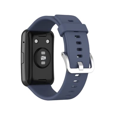 Silikone Watch Armbånd Urrem til Huawei Watch Fit (TIA-B09/TIA-B19) Blå