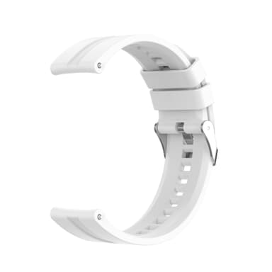 Urrem 20 mm til Garmin/Huawei/Samsung Galaxy Watch Hvid