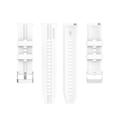 Urrem 20 mm til Garmin/Huawei/Samsung Galaxy Watch Hvid