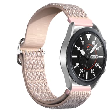 Nylon urrem til Samsung Galaxy Watch 4 40mm/44mm Sort
