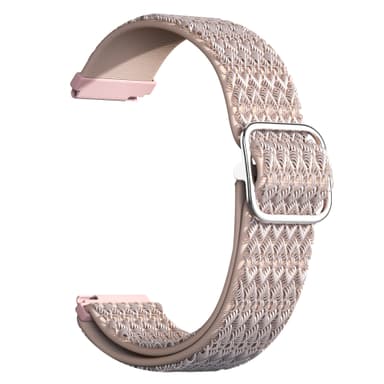 Nylon urrem til Samsung Galaxy Watch 4 40mm/44mm Sort