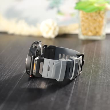 26 mm urrem til Garmin Fenix 3/5/5X/6X/7X Grå