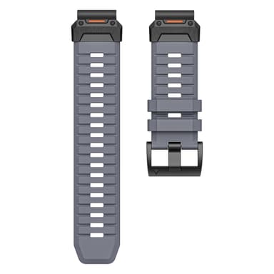 26 mm urrem til Garmin Fenix 3/5/5X/6X/7X Grå
