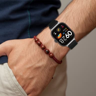 Nylon udskiftningsurrem til Redmi Watch 4 Sort