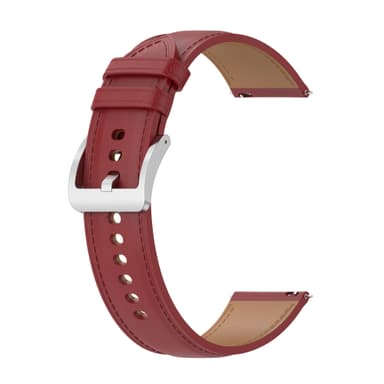 Udskiftning af urrem til Samsung Galaxy Watch 3 Samsung Gear S3 Classic Rød 22 mm