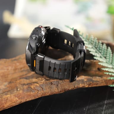 26 mm urrem til Garmin Fenix 3/5/5X/6X/7X Sort