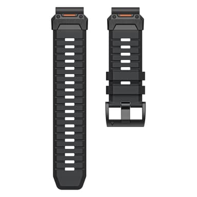 26 mm urrem til Garmin Fenix 3/5/5X/6X/7X Sort