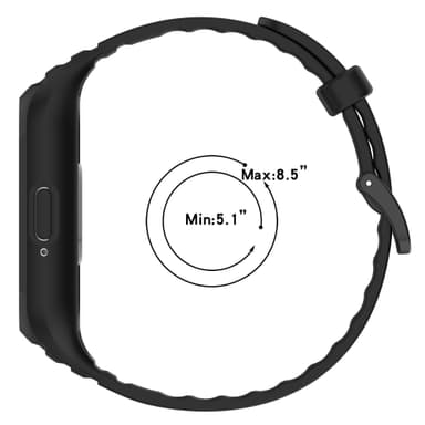 Urrem til Samsung Galaxy Fit 3 (SM-R390) Sort