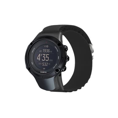 Nylon urrem udskiftning til Suunto Ambit 3/2/1/3 Sport/3 Run Sort