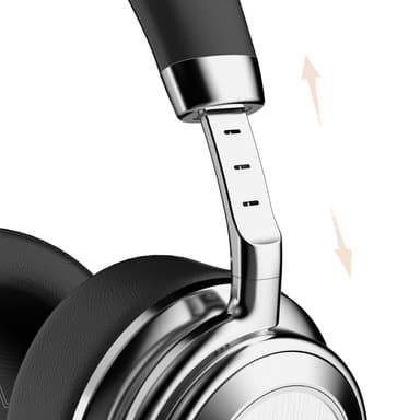 Hifi Trådløst On-Ear Headset Bluetooth Hovedtelefoner Gaming Musik Metal Retro