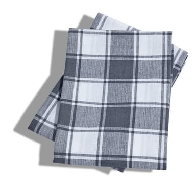 Queen Anne Kökshandduk 2-Pack Svart 45x65