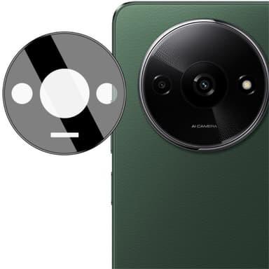 SKALO Xiaomi Redmi A3 3D Kameralinse Beskyttelsesglas - Svart