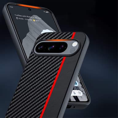 SKALO Google Pixel 9/9 Pro Carbon Fiber Hybrid Cover