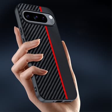 SKALO Google Pixel 9/9 Pro Carbon Fiber Hybrid Cover
