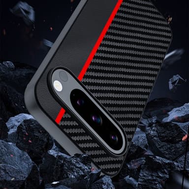 SKALO Google Pixel 9/9 Pro Carbon Fiber Hybrid Cover