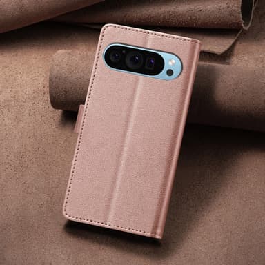 BINFEN COLOR Google Pixel 9/9 Pro Litchi Flip Cover