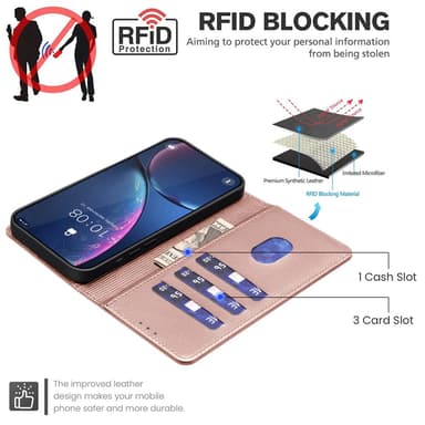 BINFEN COLOR Google Pixel 9/9 Pro Litchi Flip Cover